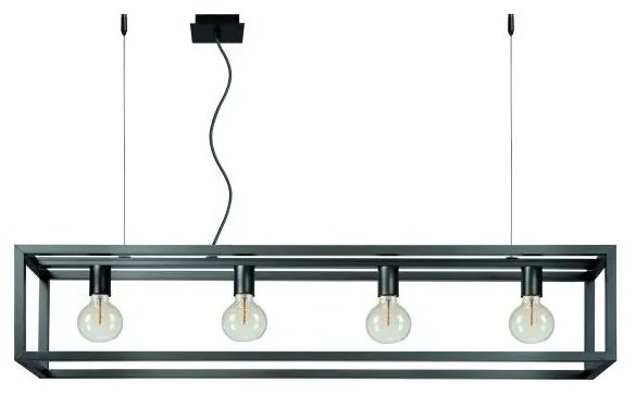 Lucide 31472/04/15 - Závesné svietidlo ORIS 4xE27/60W/230V
