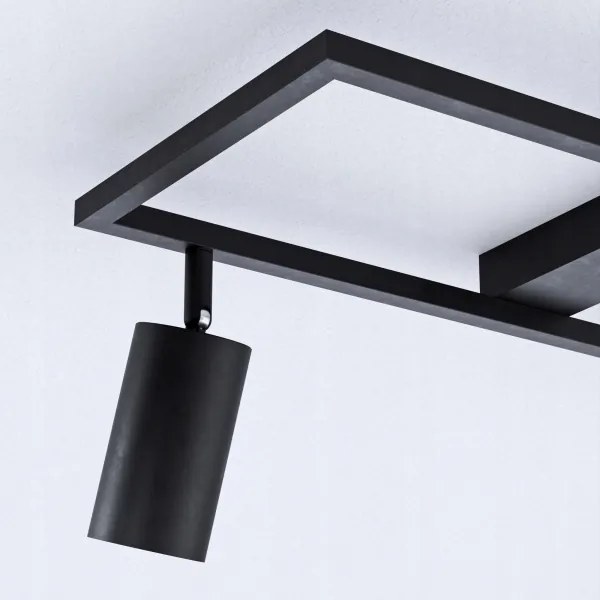 Bodové svietidlo 3xGU10/30W/230V čierne