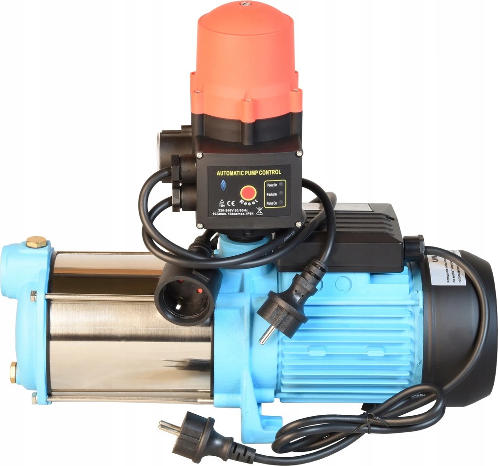 Hydroforová Pumpa Max-h 1300 Automatické Ovládanie Prevádzky Čerpadla Brio 92 L/min