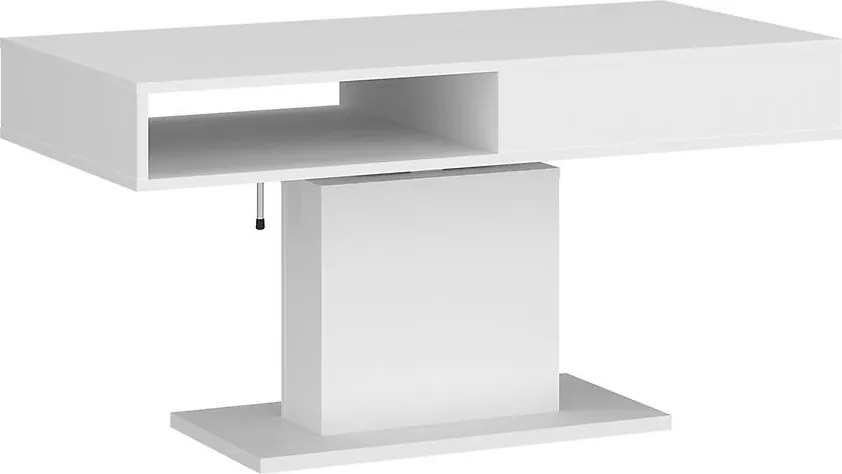 Konferenčný stolík Cortado CRTT04 1S s zdvihom biela alpská