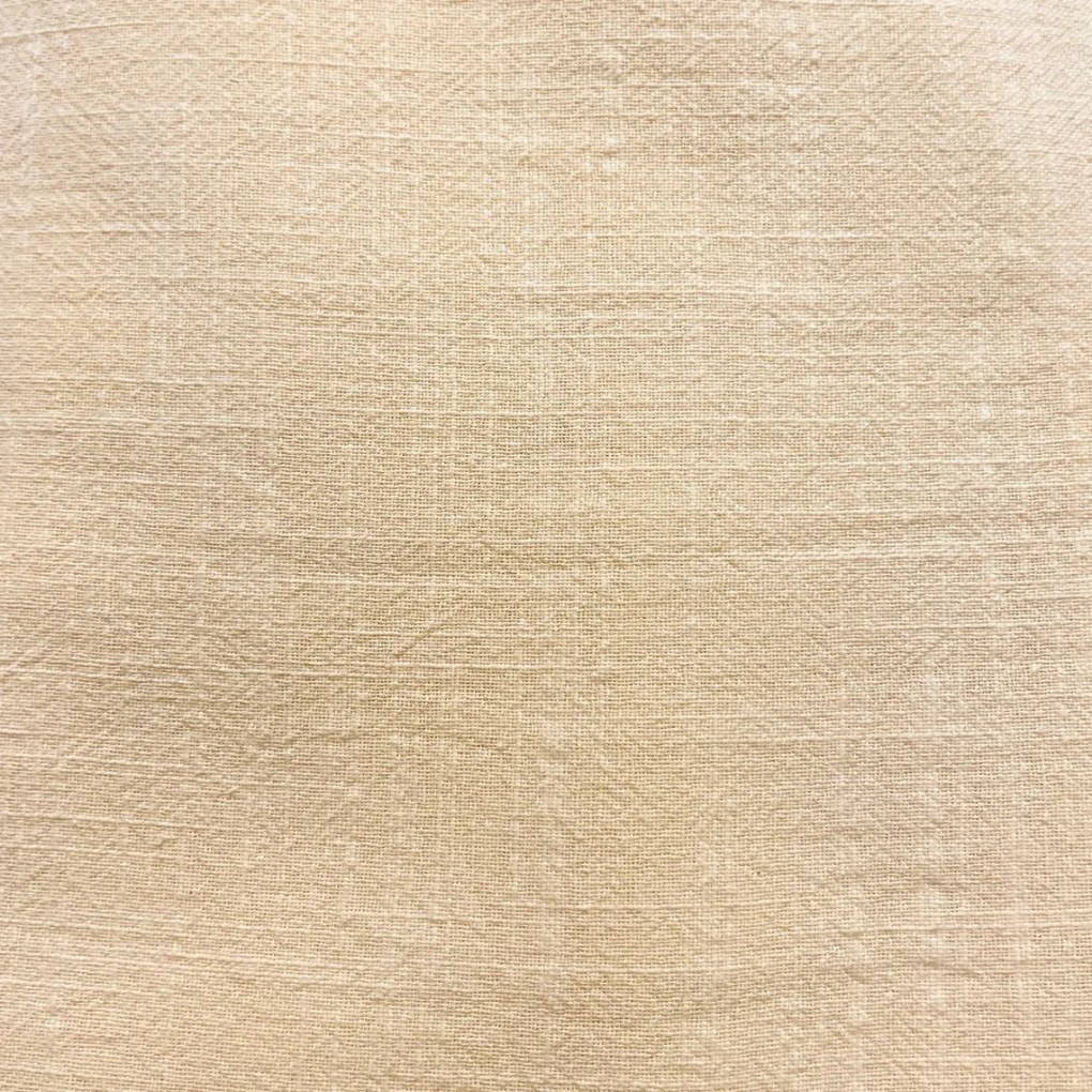 Posteľná plachta ľanová krémová 140x240cm