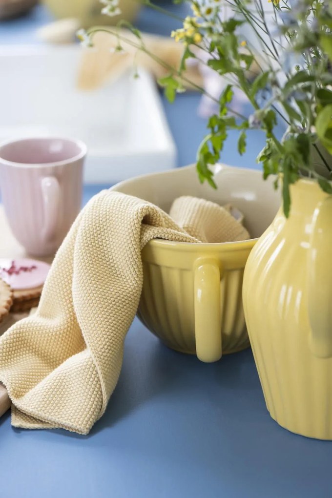 Žltá keramická misa na cesto MYNTE LEMONADE