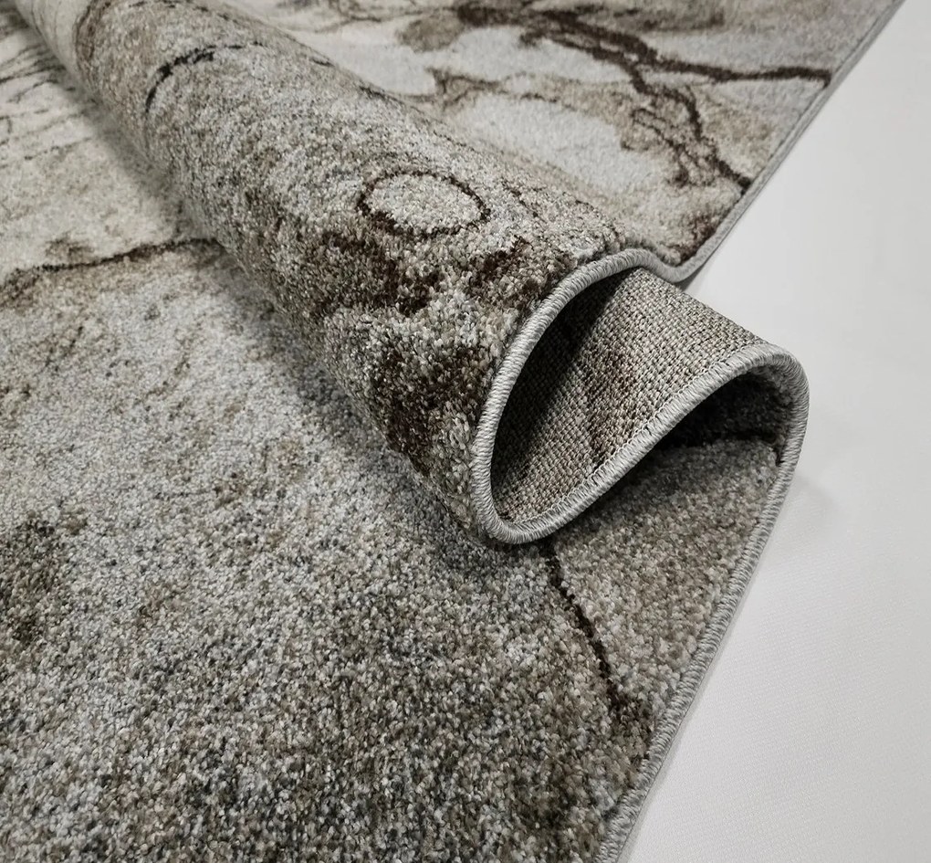 BE Koberec Wenus 7770 GREY – sivý obdĺžnikový Rozmer: 60x100 cm