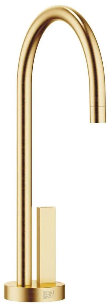 DORNBRACHT Tara Ultra Hot &amp; Cold páková drezová batéria s filtrom, na horúcu a studenú vodu, výška výtoku 180 mm, kartáčovaný Durabrass (23kt zlato), 17861875-28