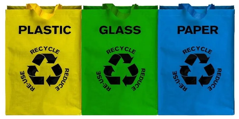 Odpadkové koše v súprave 3 ks 40 l – Premier Housewares