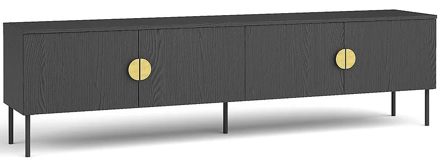 TV Stolík Mond 4D 09-B čierna