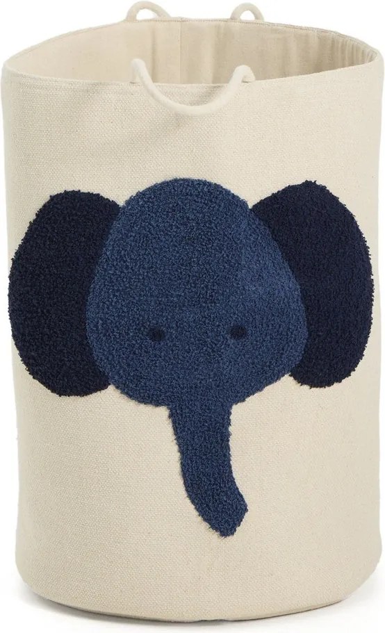 Slonovinový látkový detský kôš na hračky ø 35x50 cm Tandani – Kave Home
