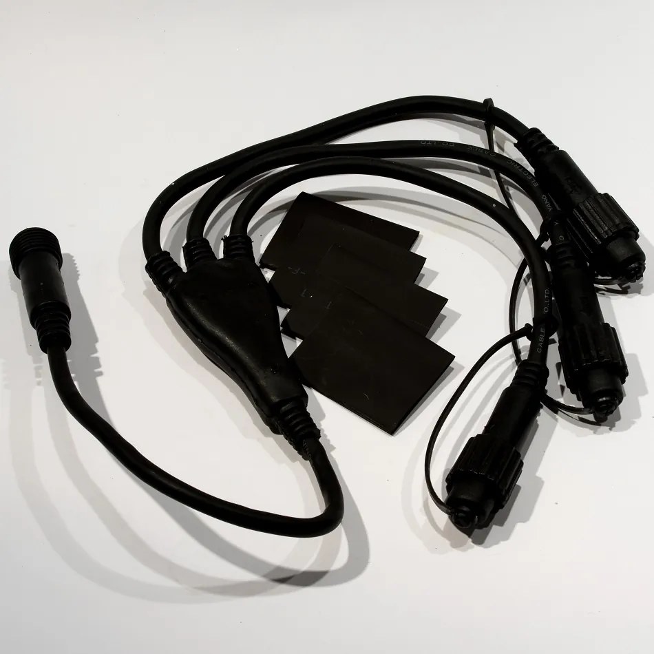 DECOLED Sada LED svetiel pre vianočné stromčeky vysoké 18-20 m, ľadovo biela