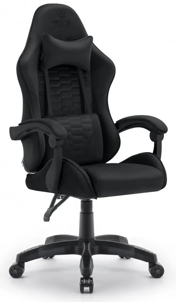 Herné kreslo HC-1000 Black látkové