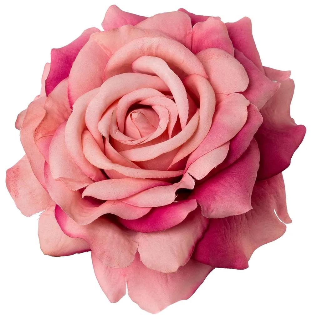Gasper Umelý kvet Ruža s klipom, staroružová