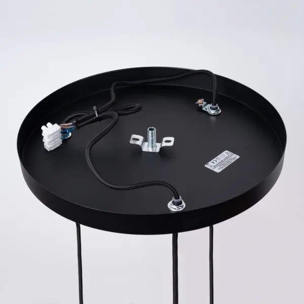 Sollux SL.1336 - Luster na lanku BRINA 3xG9/8W/230V čierna