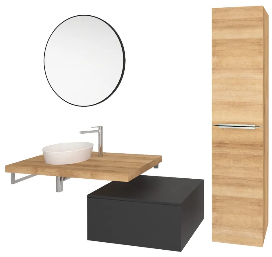 Mereo Mereo, Zrkadlo okrúhle pr. 60 cm, MER-CN180