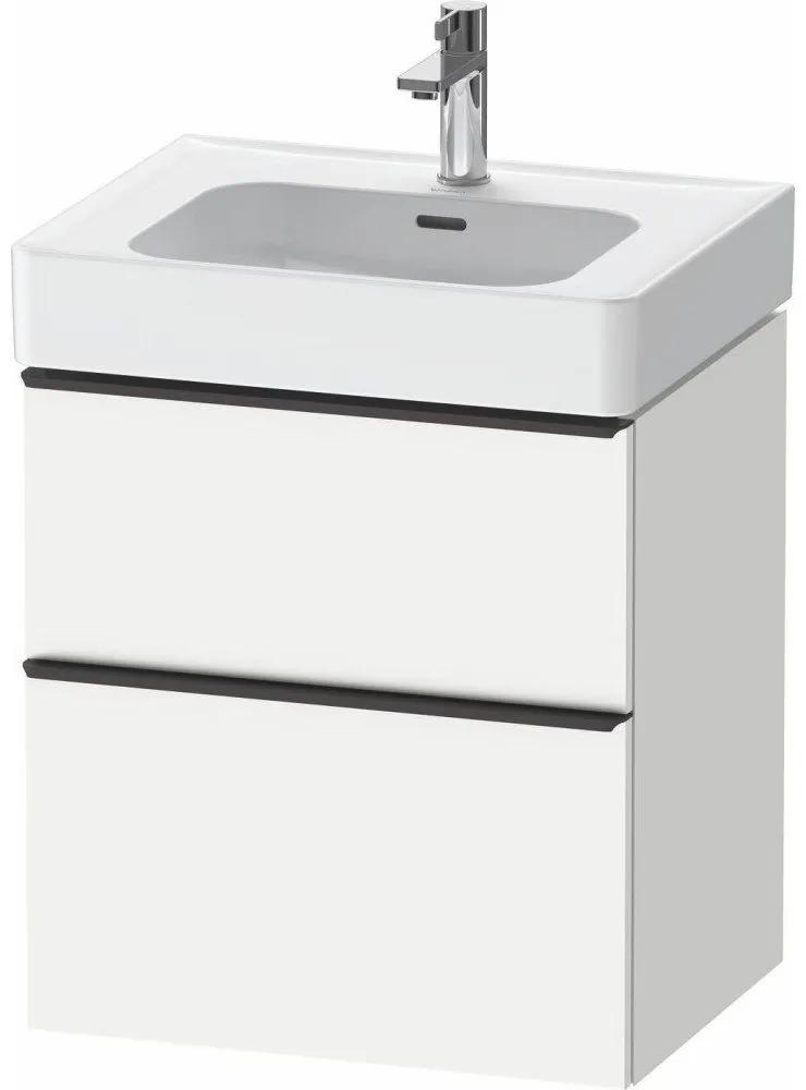 DURAVIT D-Neo závesná skrinka pod umývadlo, 2 zásuvky, 584 x 452 x 625 mm, biela matná, DE4376018180000