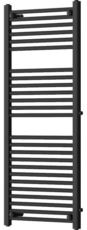 Mexen Mars, vykurovacie teleso 1200 x 500 mm, 528 W, bočné pravé a spodné pripojenie, čierna, W110-1200-500-00-70-S