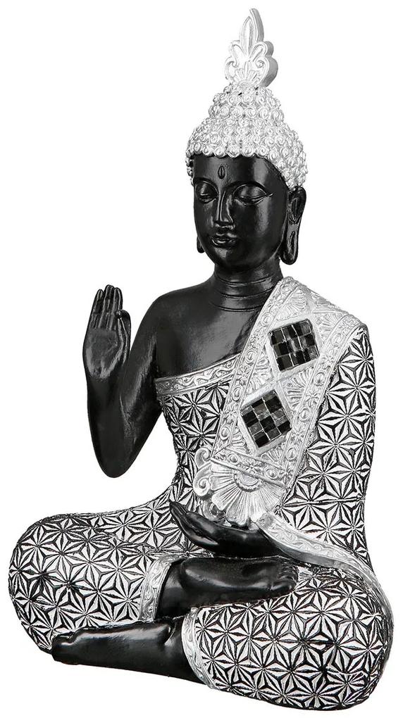 Gilde Socha meditujúceho Budhu, 24 cm