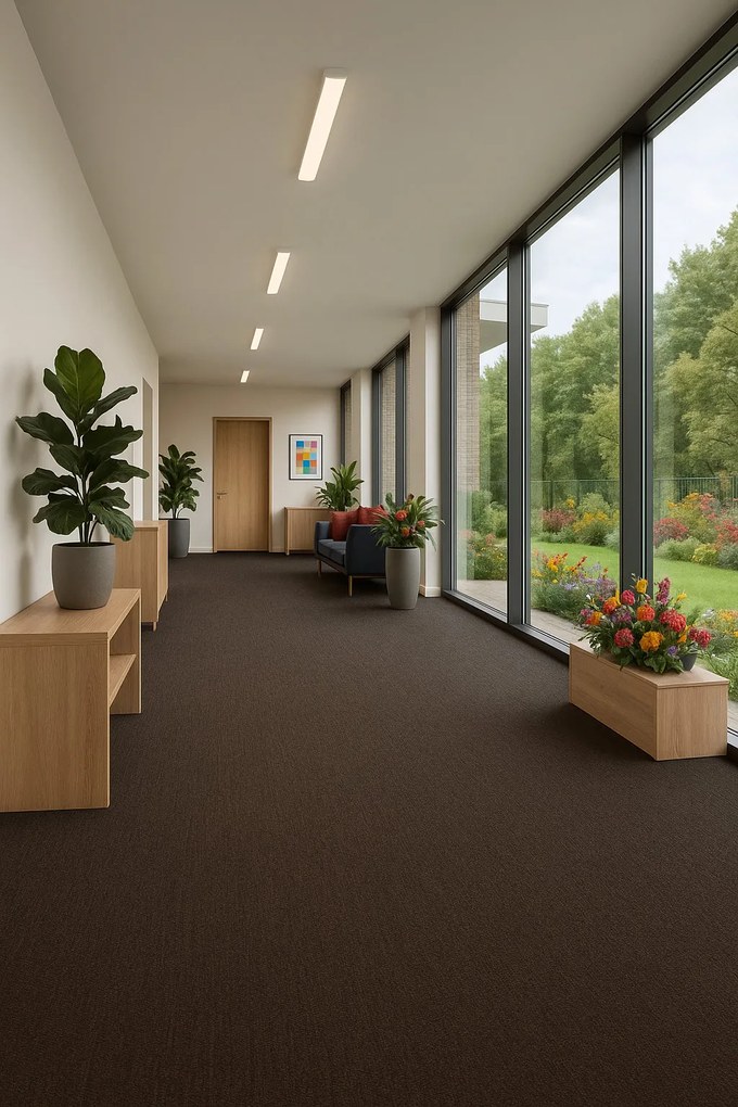 Betap, Čistiaca zóna Matador 2011 12 hnedá, na mieru, šíře 1m,2m, hnedá, guma (gél - protišmykový), chodba / predsieň