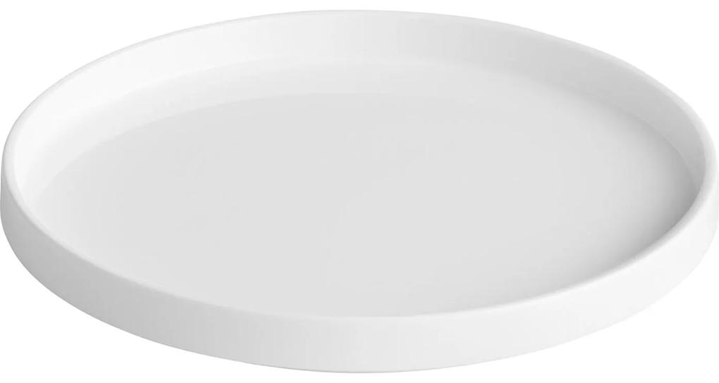 Súprava 4 tanierov „Verso White", Ø 20, výš. 2 cm