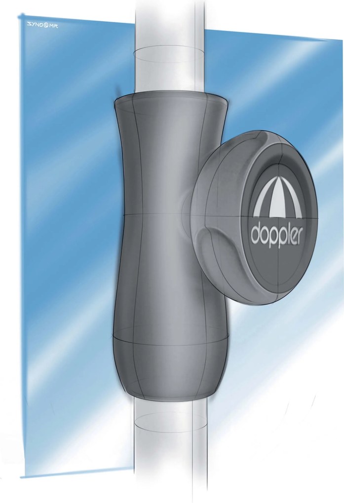 Doppler ACTIVE bordó