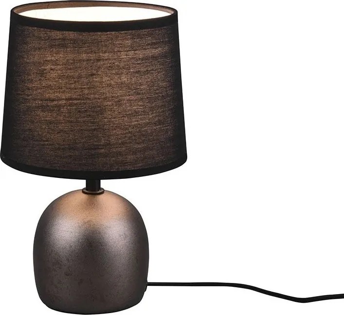 Stolová lampa Malu, čierna