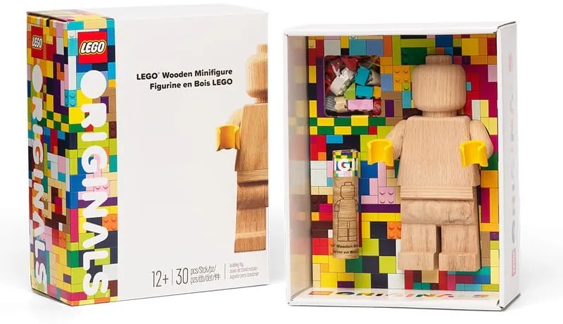 Detská figúrka z dubového dreva LEGO® Wood