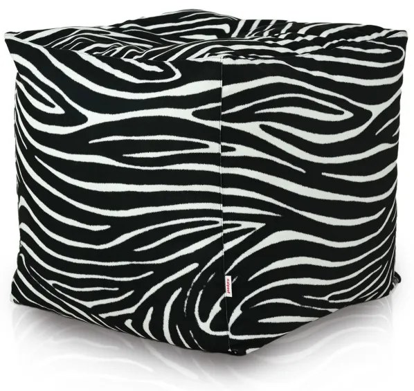 Taburetka Cubo zebra