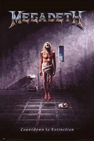 Plagát, Obraz - Megadeth - Countdown to Extinction