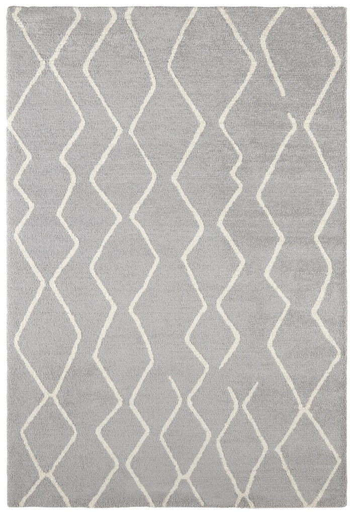 ELLE Decoration koberce AKCIA: 160x230 cm Kusový koberec Glow 103659 Silver Grey/Cream z kolekcie Elle - 160x230 cm