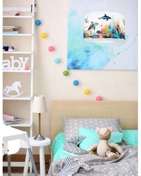 Detský luster OCEAN 1xE27/60W/230V