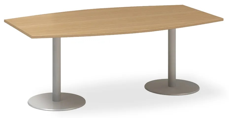 Konferenčný stôl ProOffice 80/110 x 200 x 74,2 cm, buk