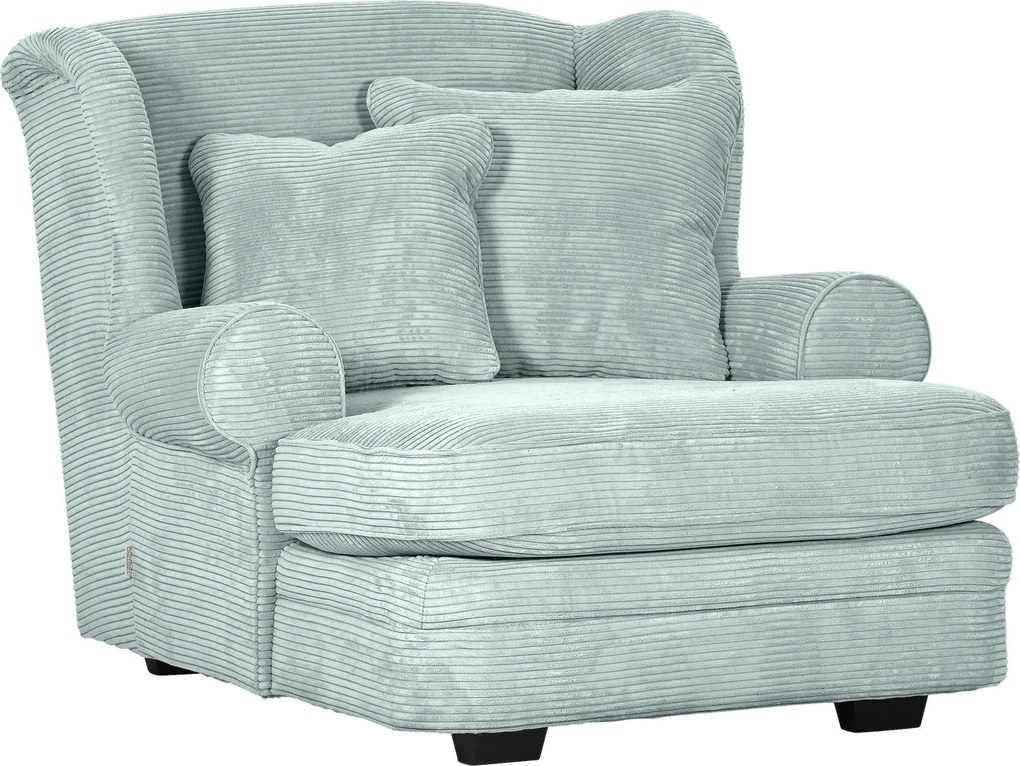 XXXLutz XXL KRESLO, textil, svetlomodrá Ambia Home - Kreslá - 001877089604