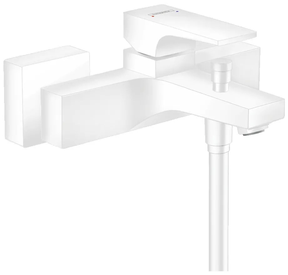 Hansgrohe Metropol, vaňová batéria, biela matná, HAN-32540700