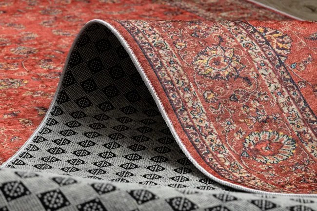 Protišmykový behúň LOTUS TRADITION 58160 červený