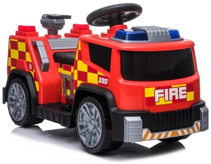 LEAN CARS Detské hasičské auto na batérie