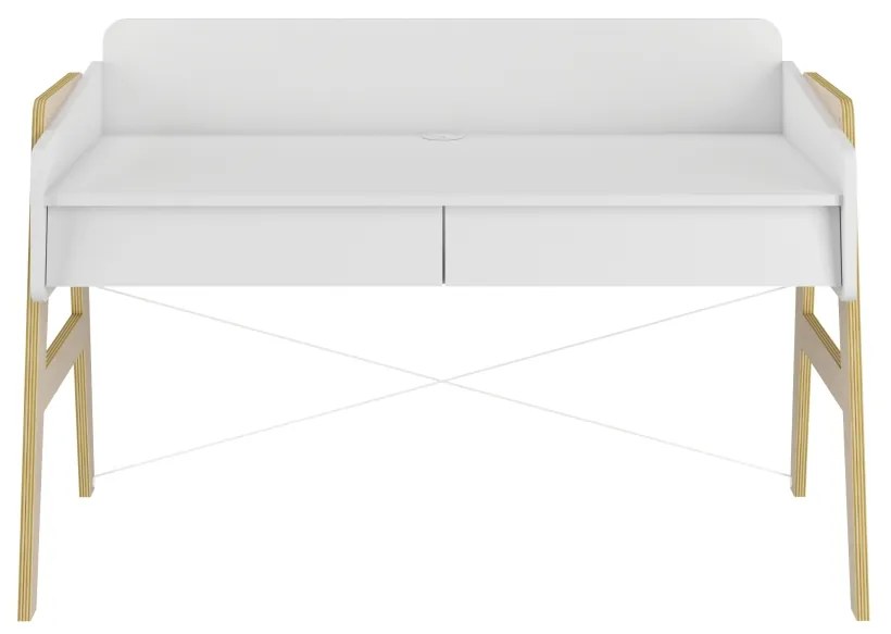 AKCIA Biely detský písací stôl SO SIXTY II. akosť