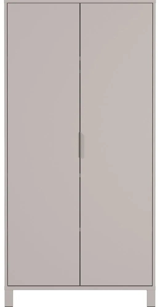 Krémová detská šatníková skriňa 89x180x54 cm Alkmaar – Germania