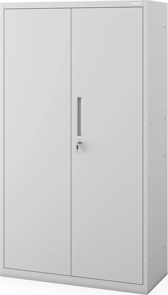 Kovová modulárna multifunkčná skriňa na podstavci sivá MEGAN 1600 x 900 x 400 mm