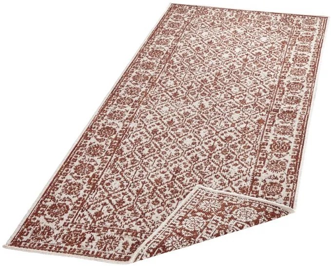 NORTHRUGS - Hanse Home koberce Kusový koberec Twin-Wendeteppiche 103114 terra creme – na von aj na doma - 80x250 cm