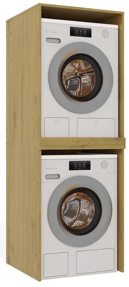 Stojan na pračku a sušičku POLA dub artisan