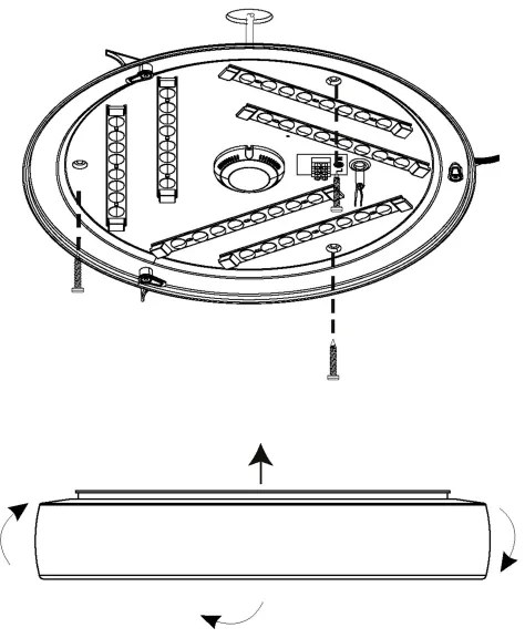 Eglo 99108 - LED Stropné svietidlo RUIDERA LED/22W/230V