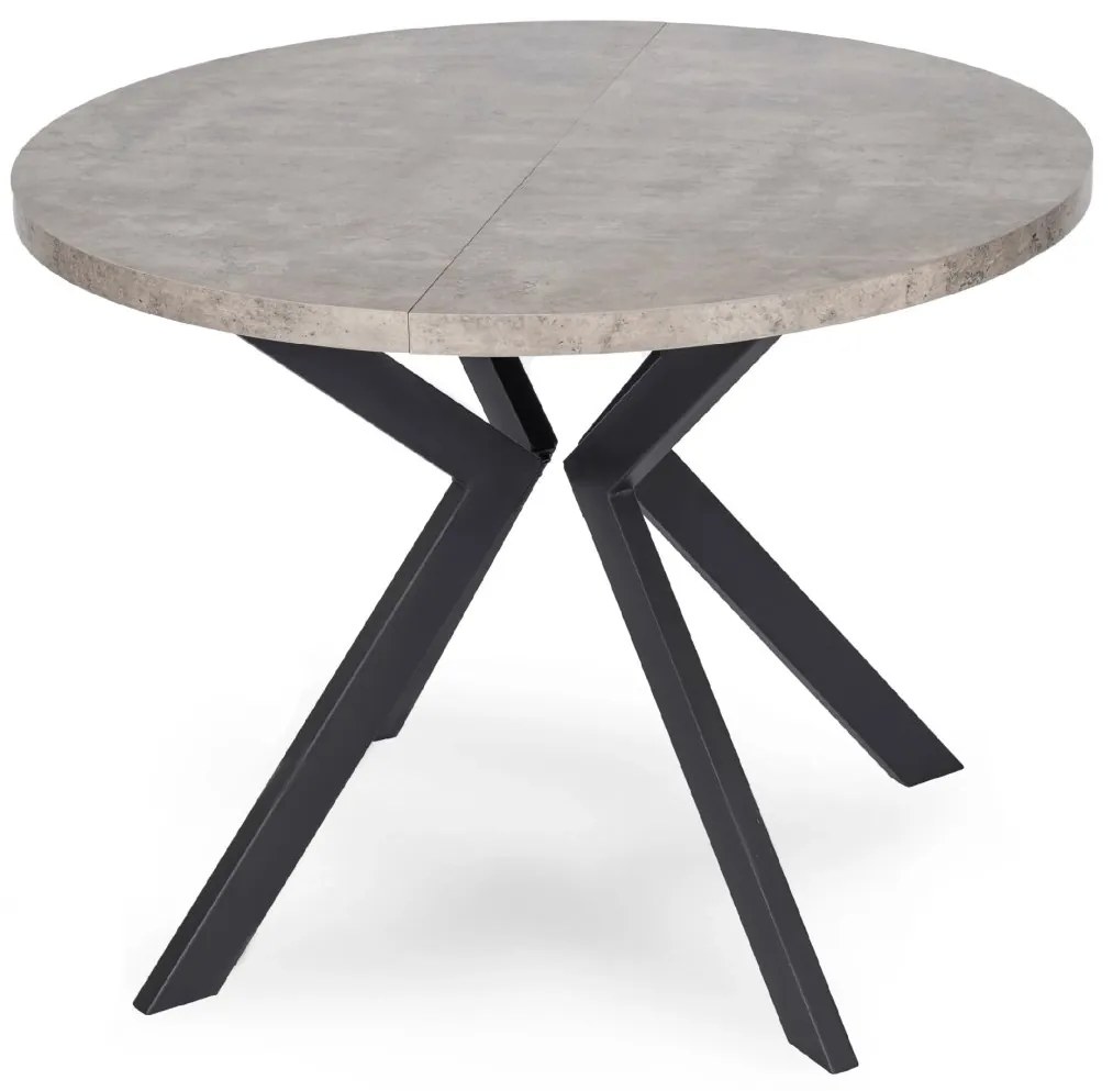 PROXIMA.store - Okrúhly stôl LUKAS FARBA: sivá