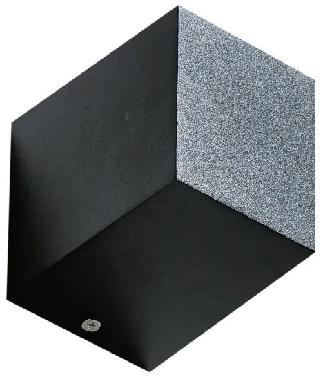 Azzardo AZ4267 - Vonkajšie nástenné svietidlo RIMINI 1xGU10/35W/230V IP54 hranatý