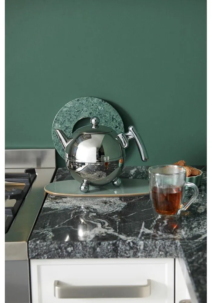 Kanvica na čaj z nehrdzavejúcej ocele v striebornej farbe 1,5 l Bella Ronde – Bredemeijer