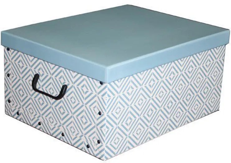 Skladacia úložná krabica Nordic modrá