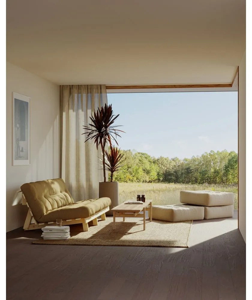 Variabilná pohovka Karup Design Lean Raw Wheat Beige