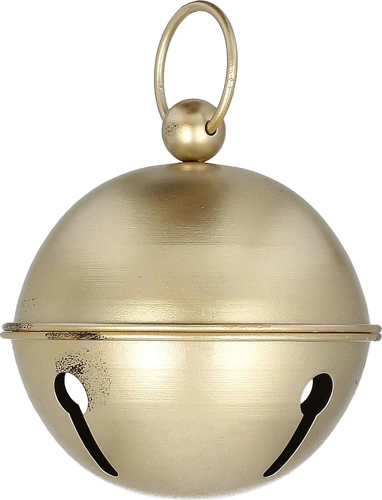 Závesná dekorácia Golden Bell III 18x21 cm