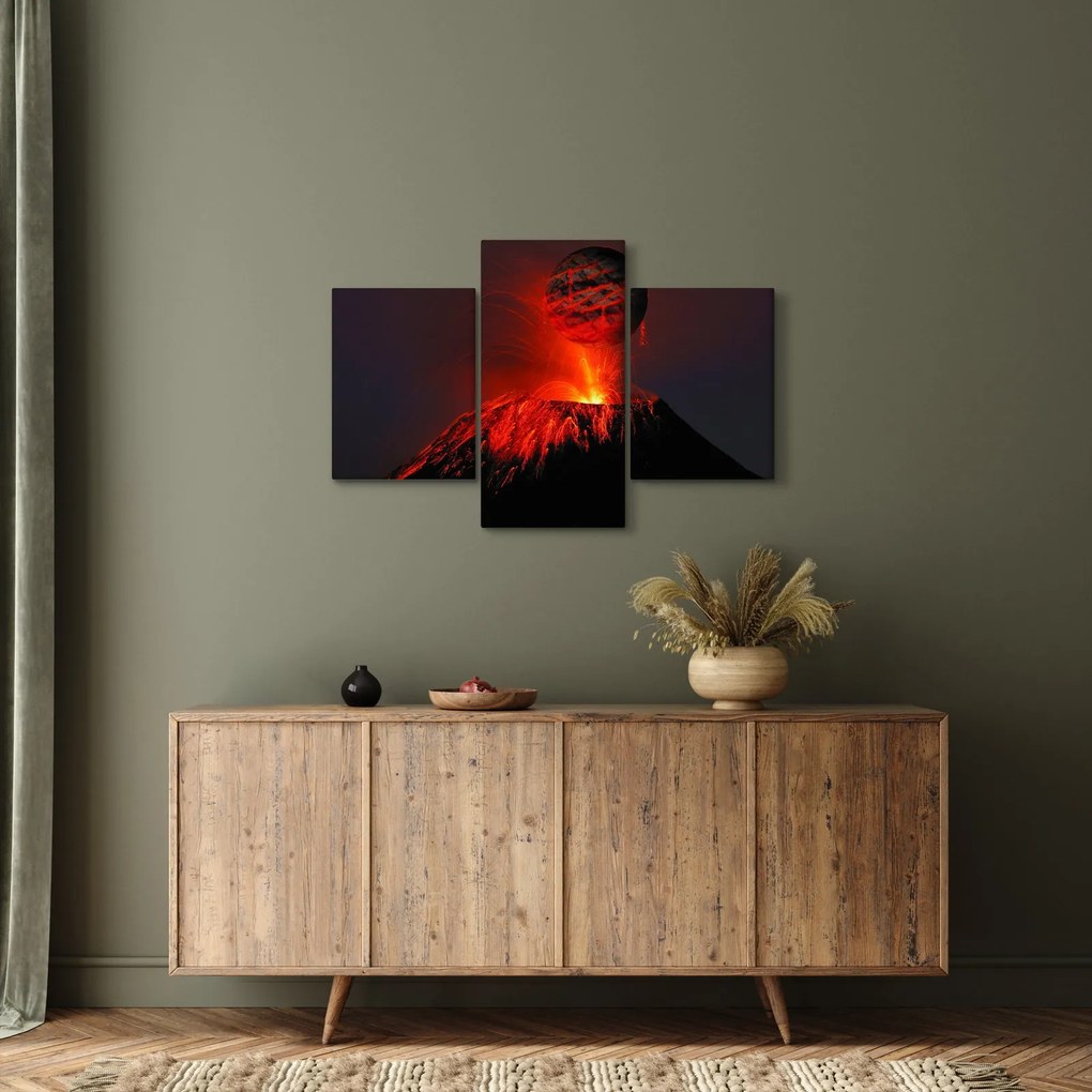 Obraz sopky (90x60 cm)