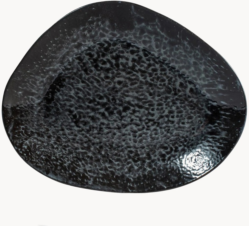 Porcelánové oválne raňajkové taniere Uranus, 4 ks