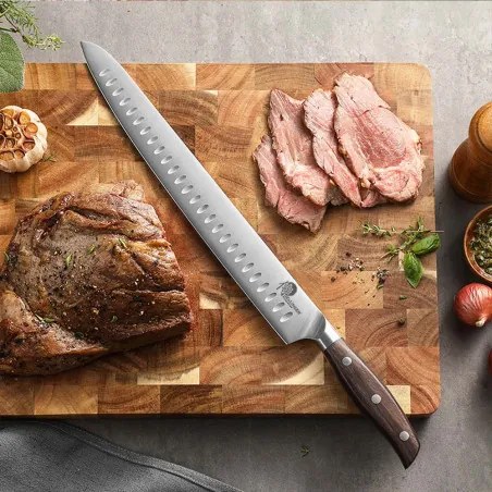 nůž na šunku a Brisket 12" - 300mm Dellinger Dellinger CLASSIC Sandal Wood