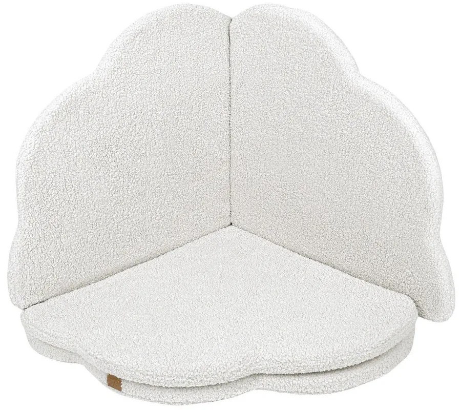 Biela detská hracia podložka 160x160 cm – Meowbaby