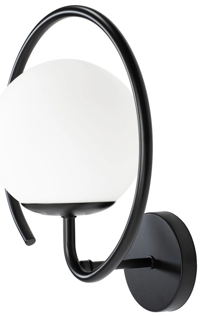 Toolight Toolight, nástenné svietidlo APP1152-1W, čierna-biela, OSW-40006